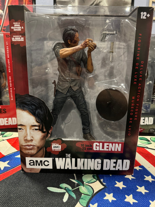 McFarlane Toys The Walking Dead Glenn Deluxe 10” Action Figure