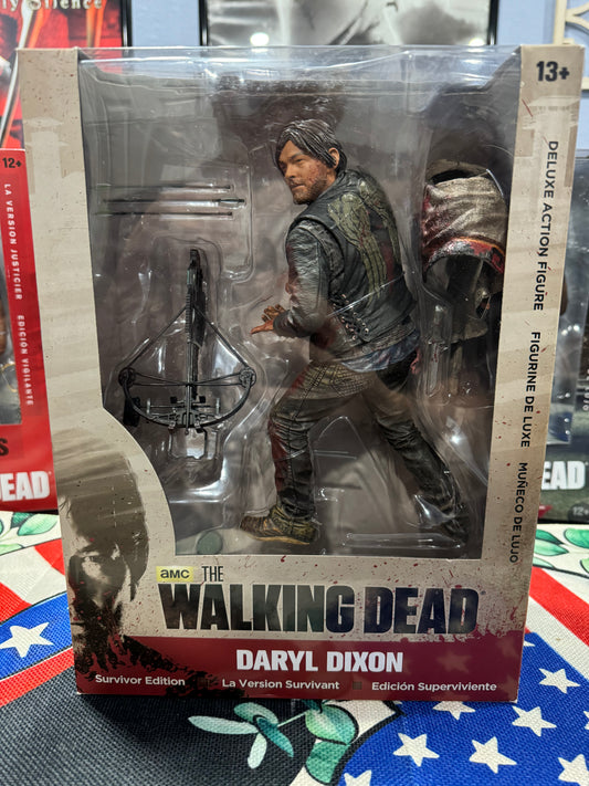McFarlane Toys The Walking Dead Daryl Dixon Deluxe 10” Action Figure