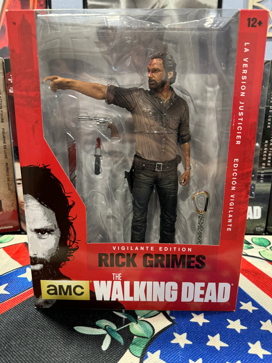 McFarlane Toys The Walking Dead Rick Grimes Deluxe 10” Action Figure
