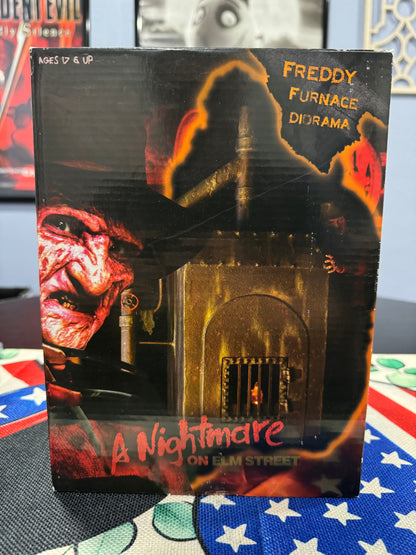 NECA A Nightmare On Elm Street Freddy Furnace Diorama