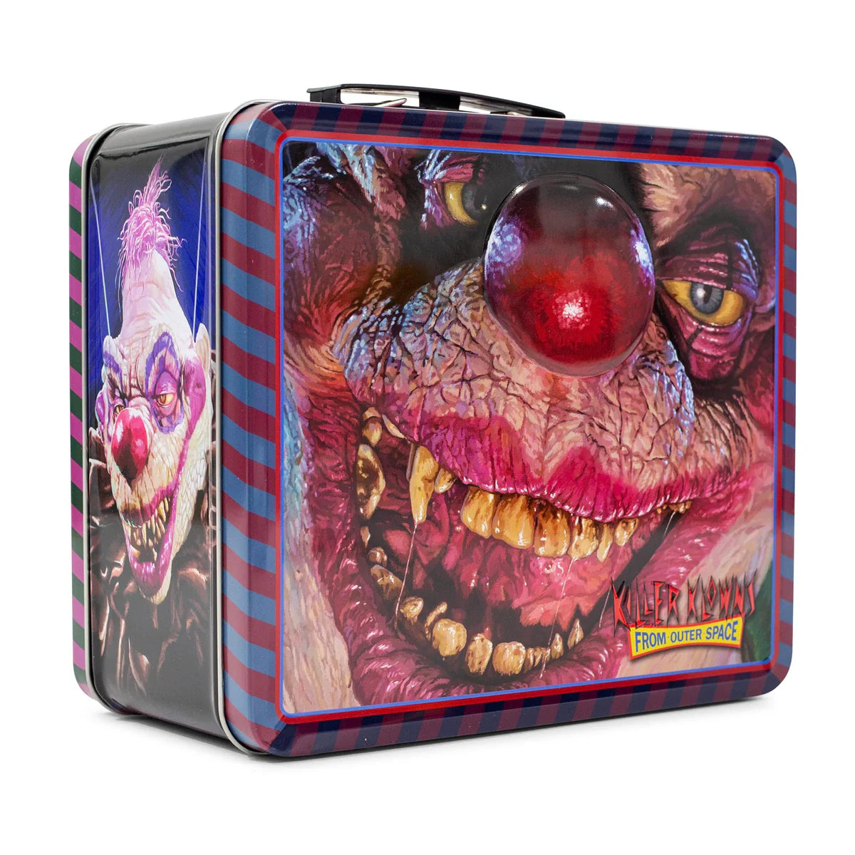 KILLER KLOWNS FROM OUTER SPACE METAL TIN LUNCH BOX