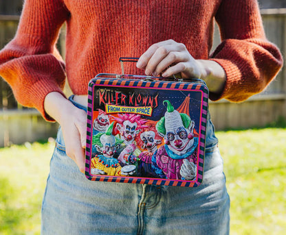 KILLER KLOWNS FROM OUTER SPACE METAL TIN LUNCH BOX