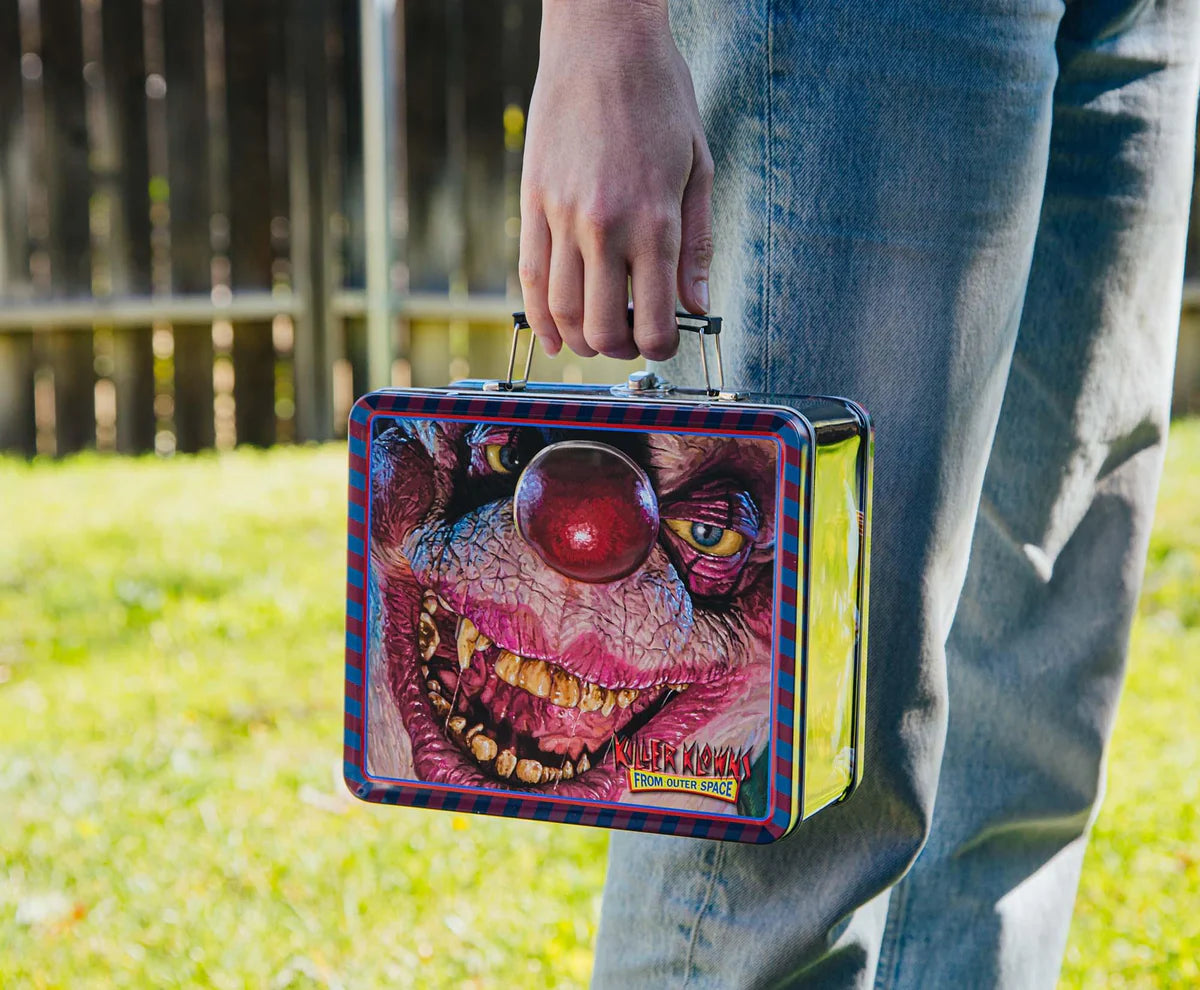 KILLER KLOWNS FROM OUTER SPACE METAL TIN LUNCH BOX