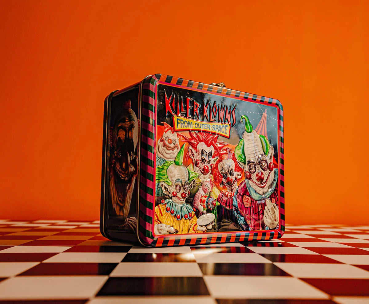 KILLER KLOWNS FROM OUTER SPACE METAL TIN LUNCH BOX