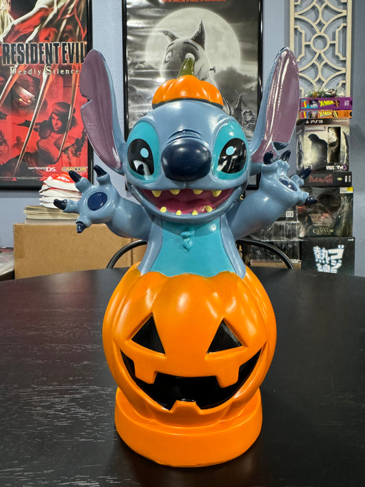 Disney Stitch Pumpkin Jack-O-Lantern Statue