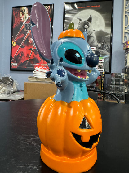 Disney Stitch Pumpkin Jack-O-Lantern Statue