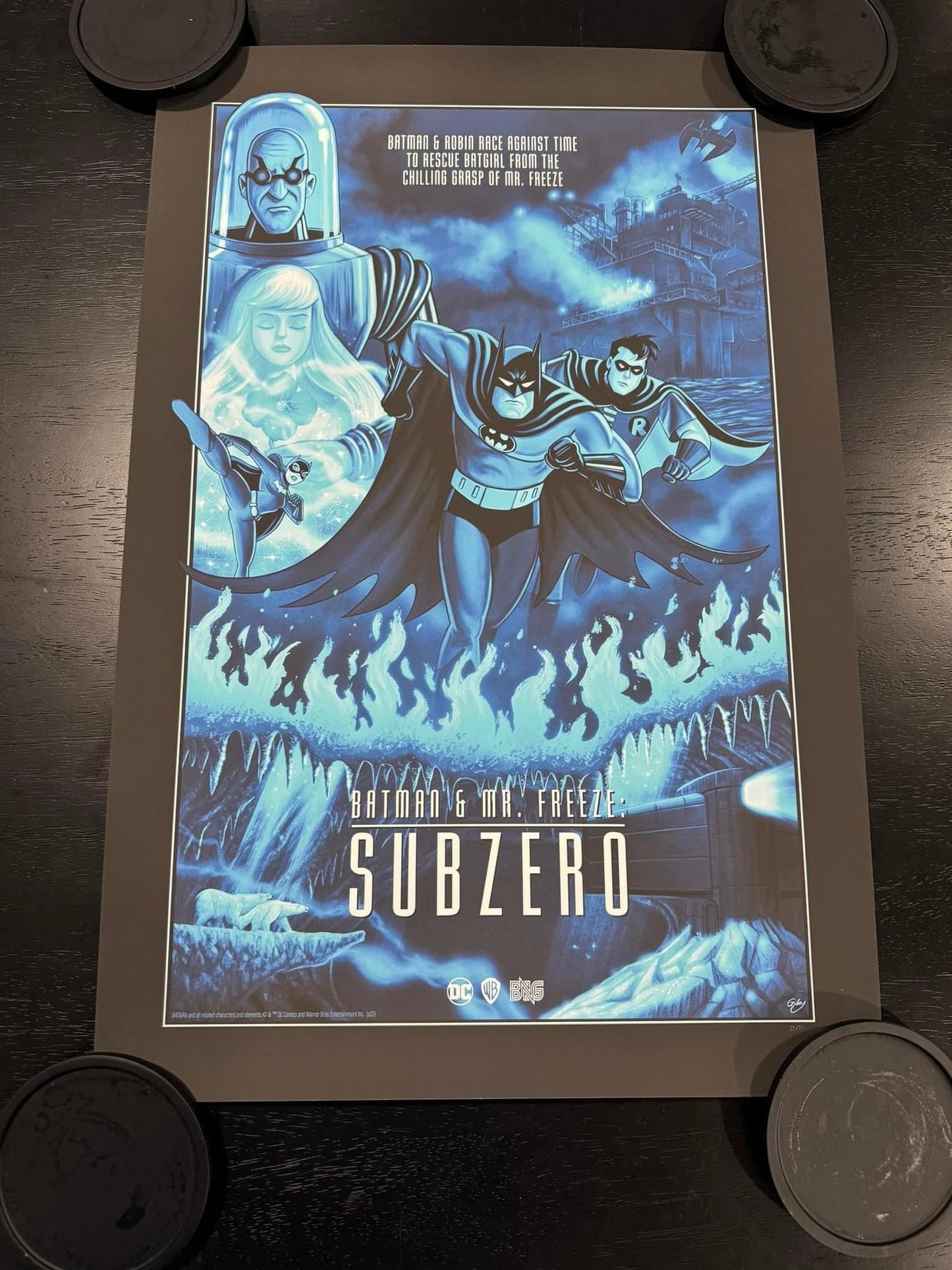 Sam Gilbey "Batman & Mr. Freeze: Subzero" Variant