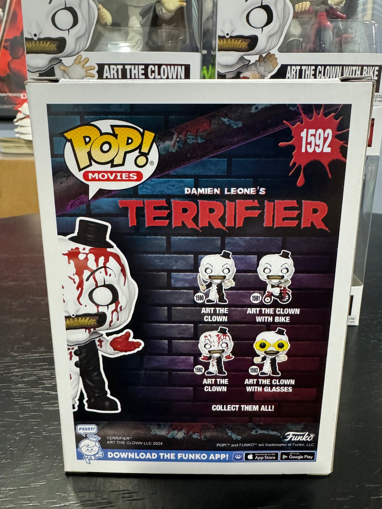 TERRIFIER POP! ART THE CLOWN (BLOODY)