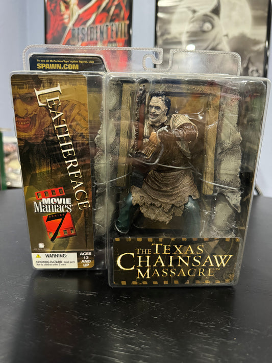 McFarlane Toys Movie Maniacs Series 7 The Texas Chainsaw Massacre Leatherface Action Figure