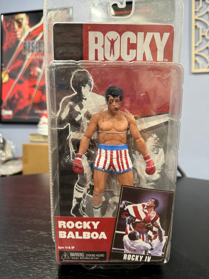 NECA ROCKY IV ROCKY BALBOA BATTLE DAMAGE SERIES 2 FIGURE