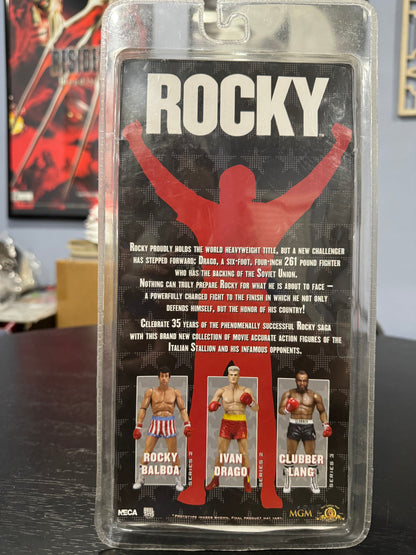 NECA ROCKY IV ROCKY BALBOA BATTLE DAMAGE SERIES 2 FIGURE