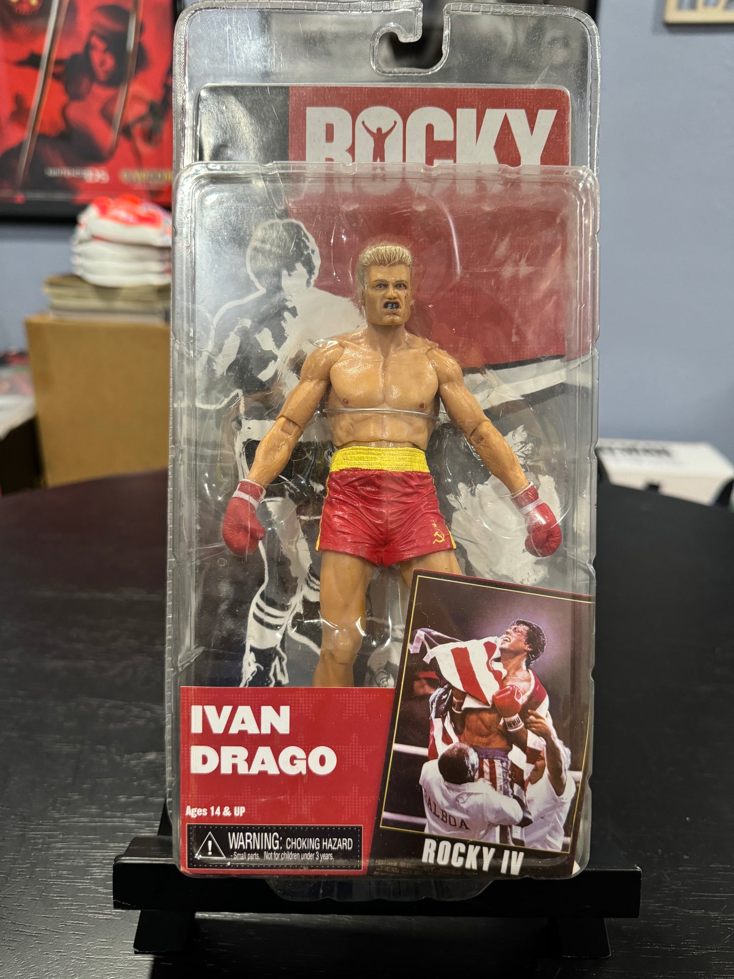 NECA Rocky 4 IV Ivan Drago Post Fight Action Figure