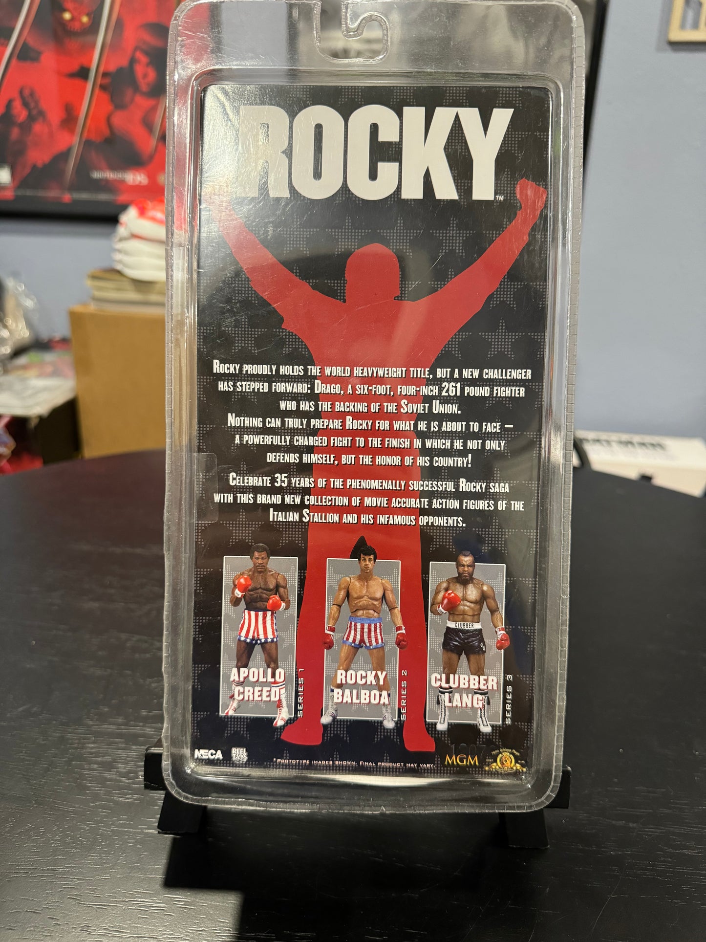 NECA Rocky 4 IV Ivan Drago Post Fight Action Figure