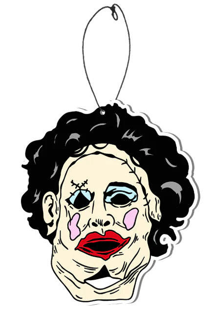 THE TEXAS CHAINSAW MASSACRE PRETTY WOMAN MASK FEAR FRESHENER