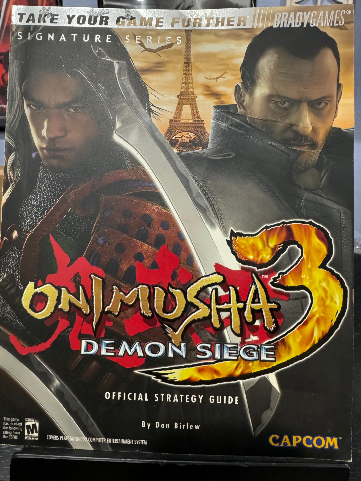 Onimusha 3 Demon Siege PS2 Video Game & BRADYGAMES Strategy Guide