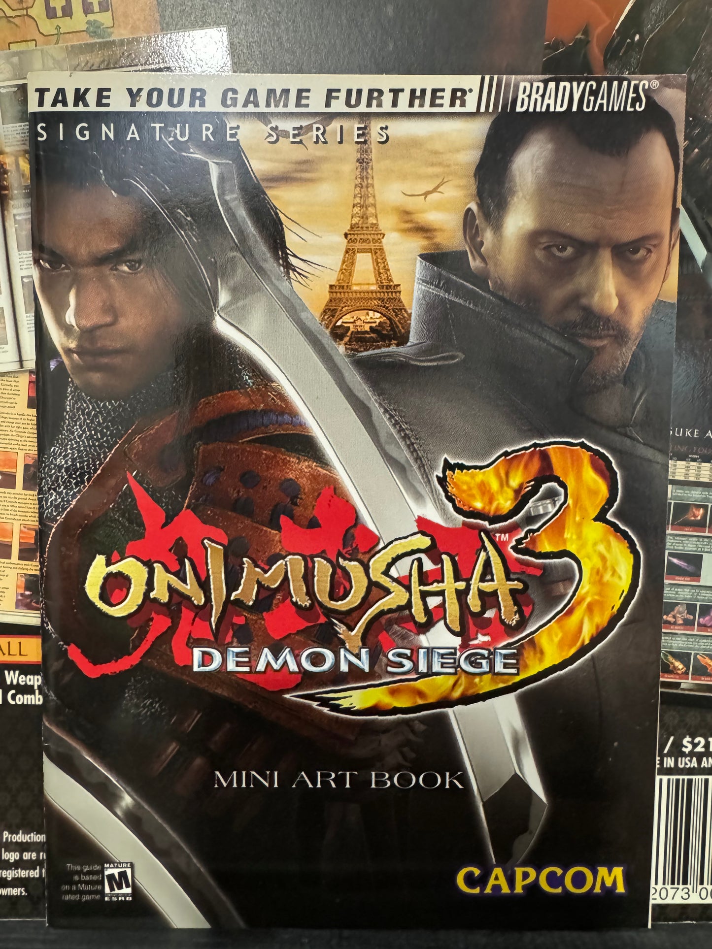 Onimusha 3 Demon Siege PS2 Video Game & BRADYGAMES Strategy Guide