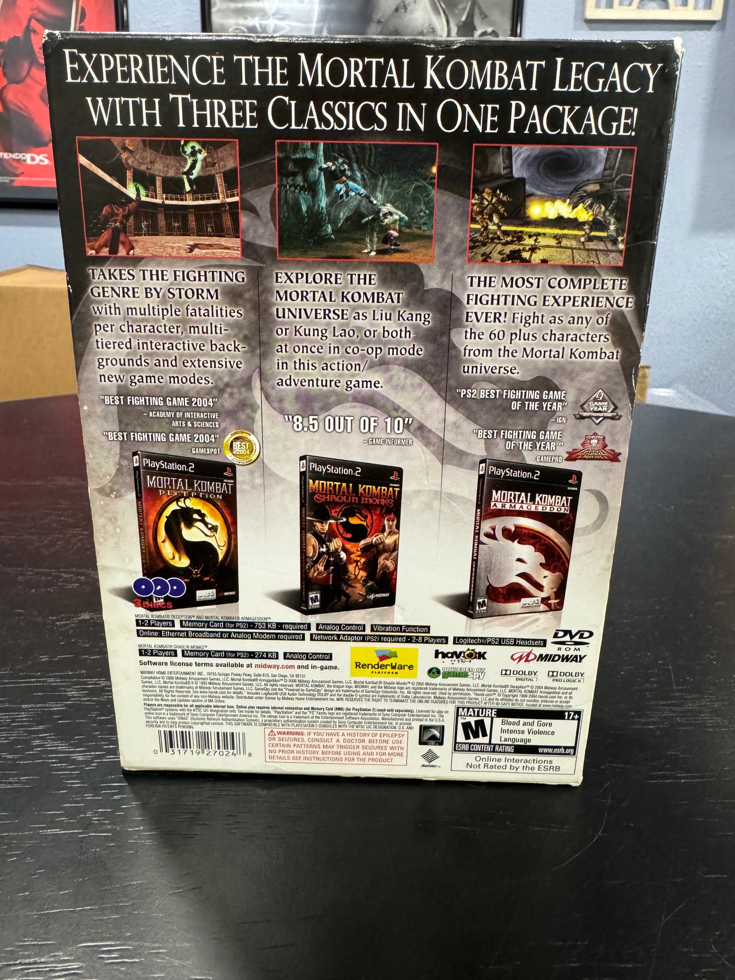 Mortal Kombat Kollection PS2