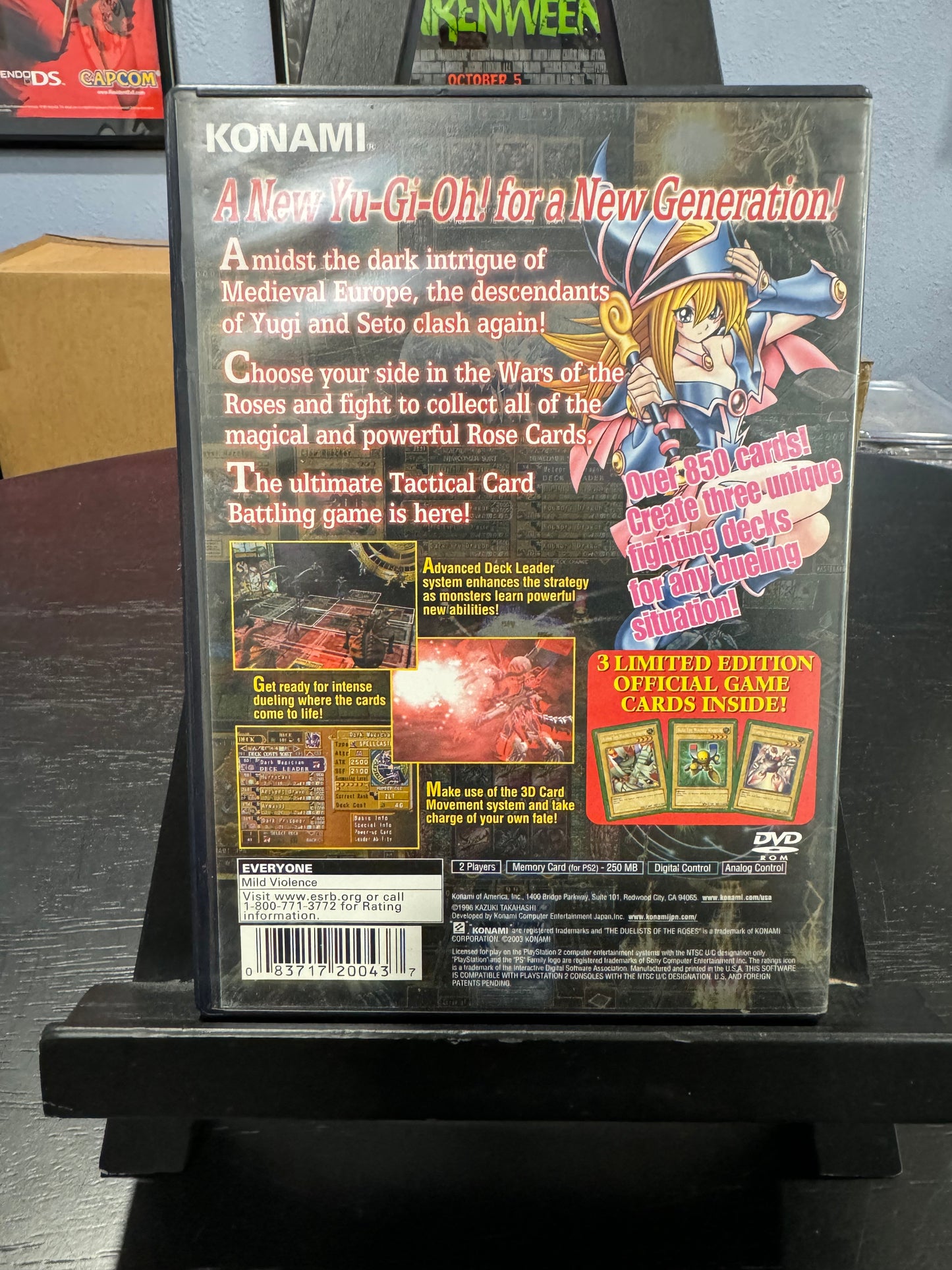 Yu-Gi-Oh! The Duelists of the Roses PS2 Game