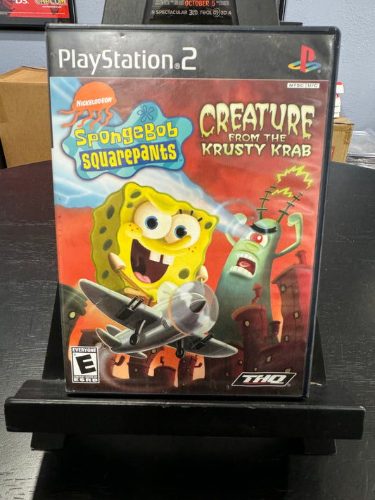 SpongeBob SquarePants Creature from the Krusty Krab PS2 Game