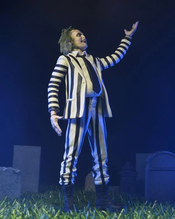 Beetlejuice (Black and White Suit) Action Figure