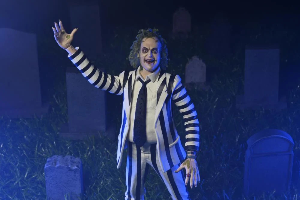 Beetlejuice (Black and White Suit) Action Figure