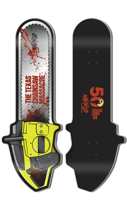 TCM CHAINSAW SKATE DECK