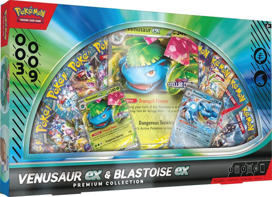Venusaur ex & Blastoise ex Premium Collection - Miscellaneous Cards & Products (MCAP)