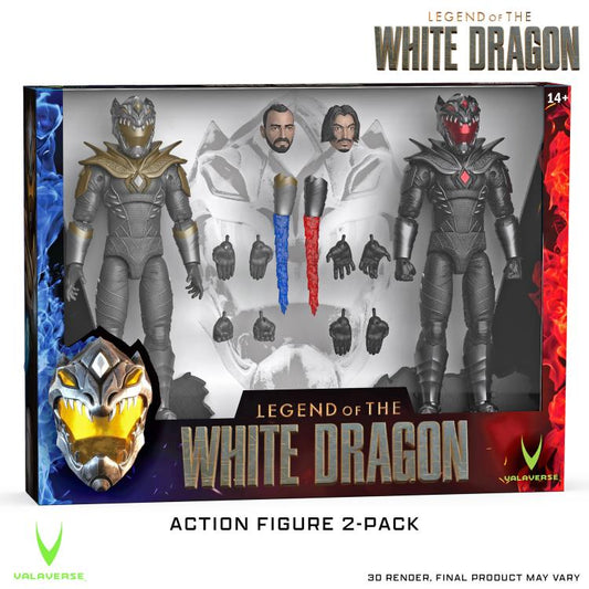 Legend of the White Dragon 1/12 Scale Action Figure Two-Pack