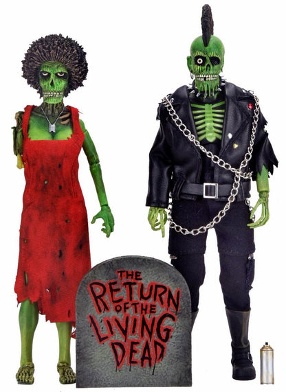 Return of the Living Dead - 8" Clothed Action Figure - Zombie Trash and Suicide 2 PK