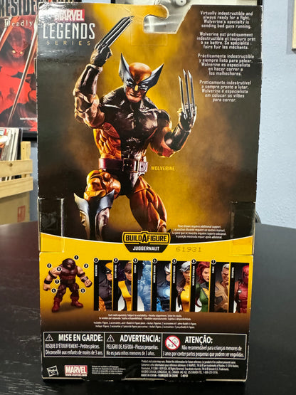 Marvel Legends Wolverine Juggernaut BAF Wave