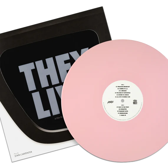 They Live – Original Motion Picture Soundtrack LP Bubblegum Pink Vinyl