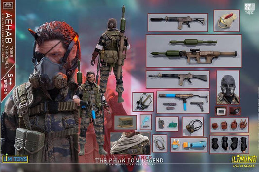 LIM Toys 1/12 Scale Aehab Tiger Stripe Figure (S++ Version) The Phantom Legend Full Vengeance