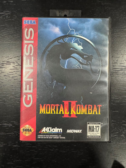 Mortal Kombat II Sega Genesis