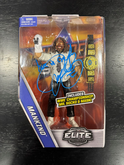 Signed WWE Elite Collection Summerslam Mankind Figure