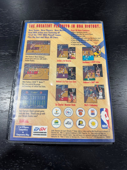 Bulls vs Lakers and the NBA Playoffs Sega Genesis