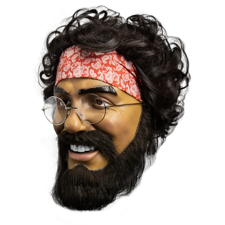 Cheech & Chong - Chong Deluxe Injection Mask