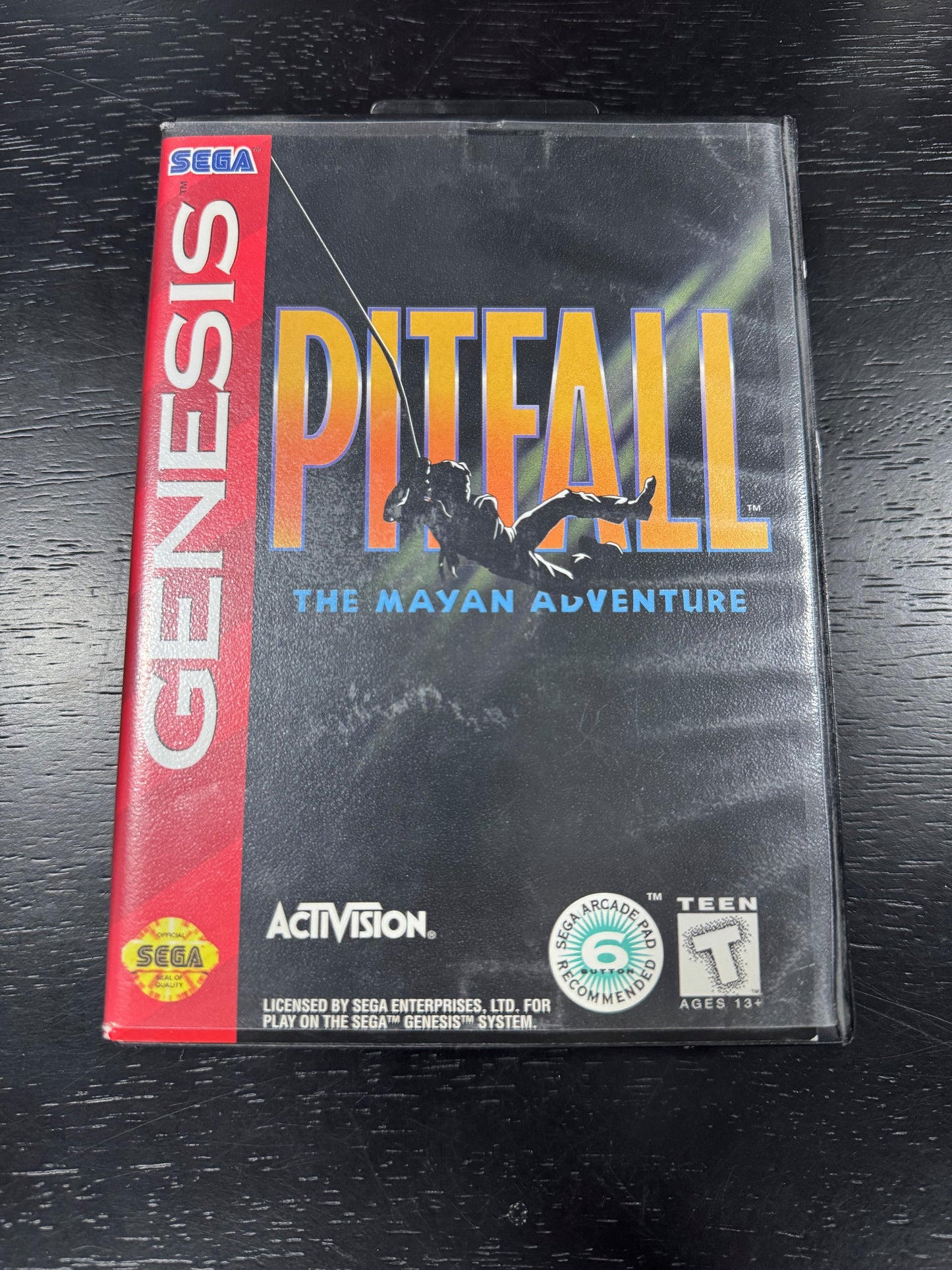 Pitfall Mayan Adventure Sega Genesis