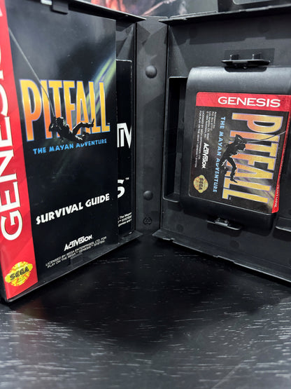 Pitfall Mayan Adventure Sega Genesis