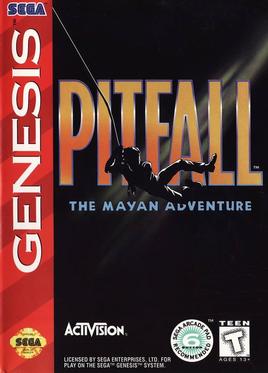Pitfall Mayan Adventure Sega Genesis