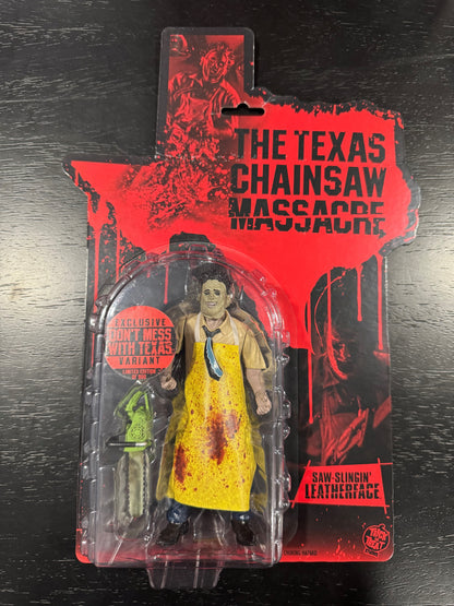 Trick or Treat Studios The Texas Chainsaw Massacre Saw-Slingin' Leatherface Don't Mess With Texas Exclusive Figure