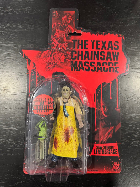 Trick or Treat Studios The Texas Chainsaw Massacre Saw-Slingin' Leatherface Don't Mess With Texas Exclusive Figure