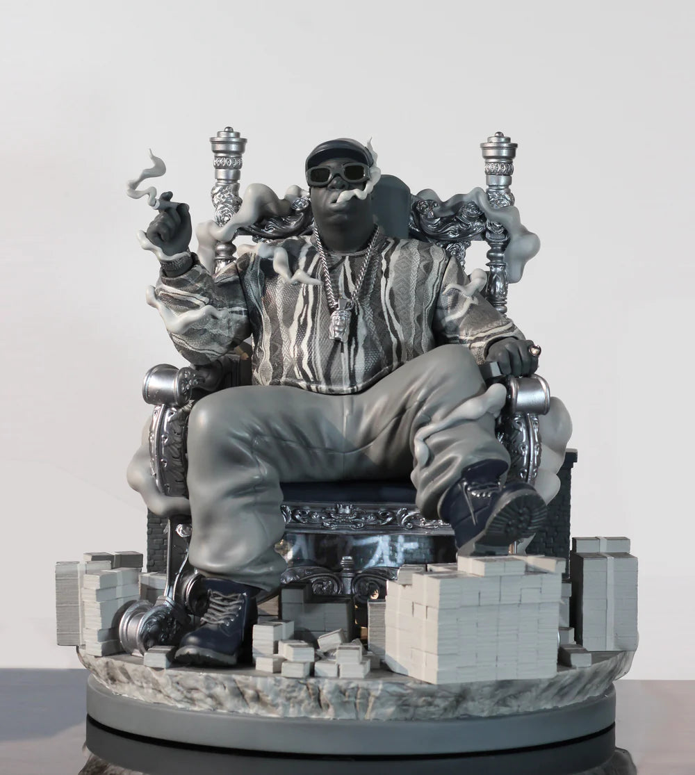 Notorious B.I.G. - Cool Grey Statue