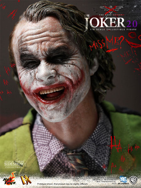 HOT TOYS DX11 JOKER 2.0 The Dark Knight 1/6 Figure Sideshow Exclusive