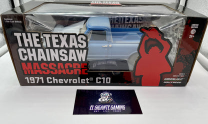 Greenlight Collectibles The Texas Chainsaw Massacre 1971 Chevrolet C10 1:24 Die Cast Vehicle