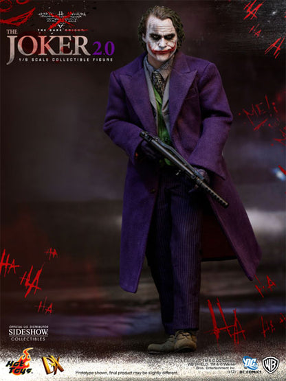 HOT TOYS DX11 JOKER 2.0 The Dark Knight 1/6 Figure Sideshow Exclusive