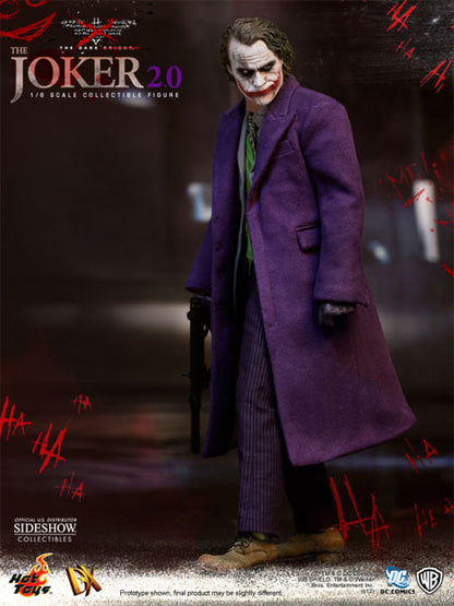 HOT TOYS DX11 JOKER 2.0 The Dark Knight 1/6 Figure Sideshow Exclusive