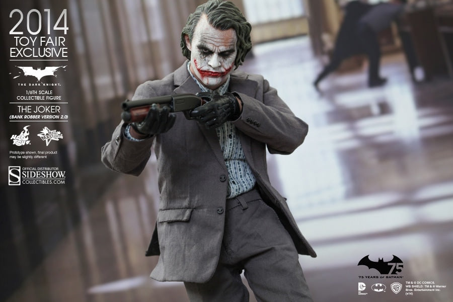 Hot Toys MMS249 The Dark Knight The Joker 1/6 Figure Bank Robber