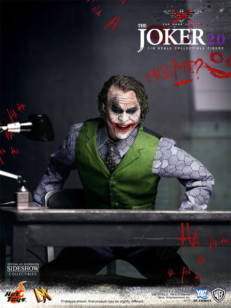 HOT TOYS DX11 JOKER 2.0 The Dark Knight 1/6 Figure Sideshow Exclusive