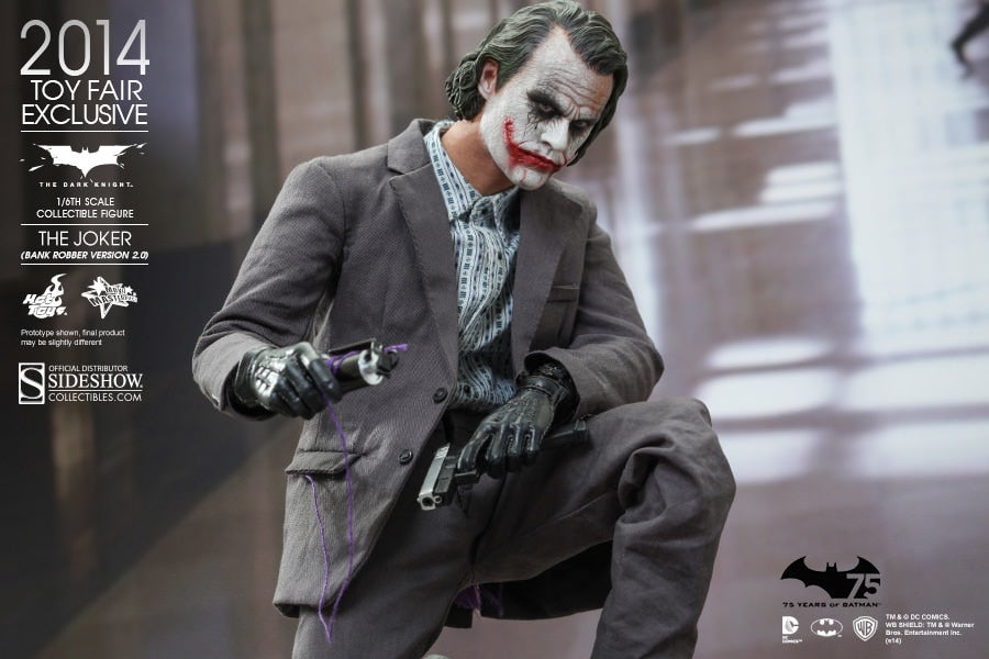 Hot Toys MMS249 The Dark Knight The Joker 1/6 Figure Bank Robber