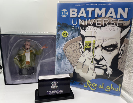 DC Batman Universe Collector’s Busts Ras al Ghul with Comic